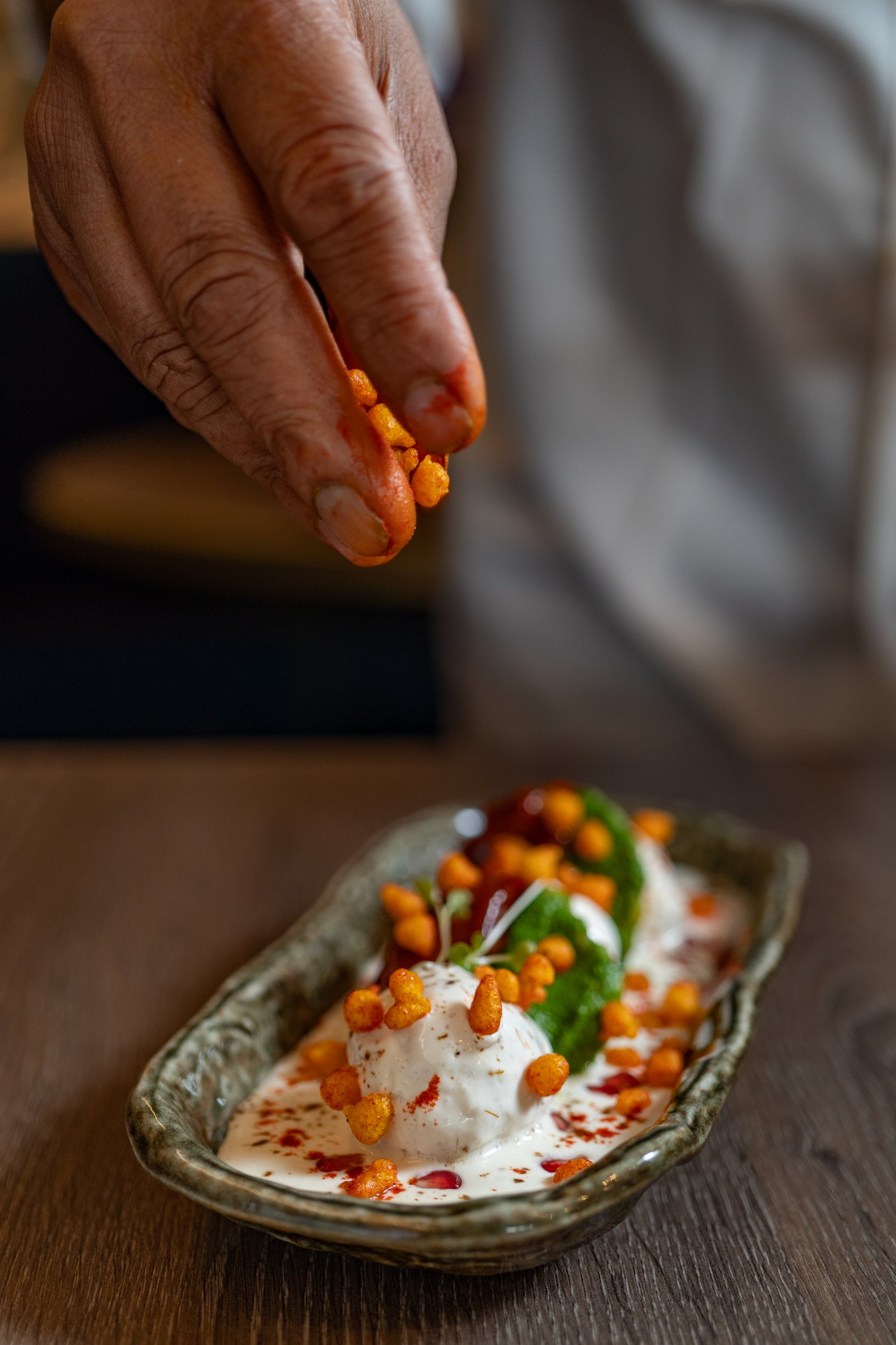 Food photography — plated dish